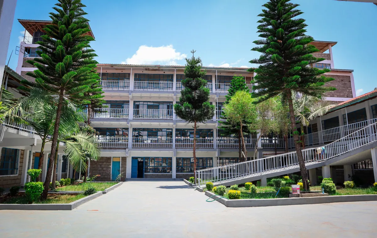 Campus courtyard