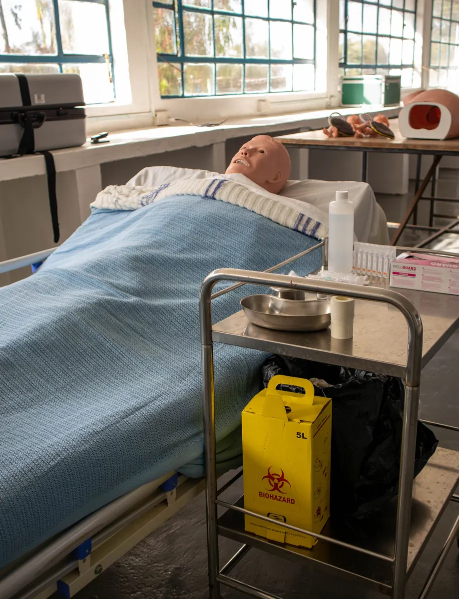 Clinical skills lab at King's Medical College